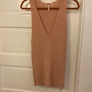 Free people sweater tank top